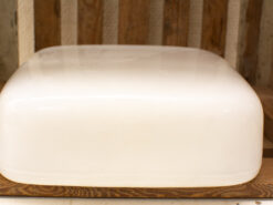 Opaline vierkante lampenkap 38906