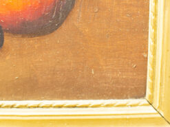 Alternative view of Schilderij van een vaas met bloemen en fruit 39224