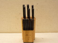 Excellent houten messenblok met 12 messen 39737