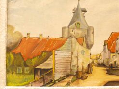 Alternative view of Schilderij van een straatje 39548