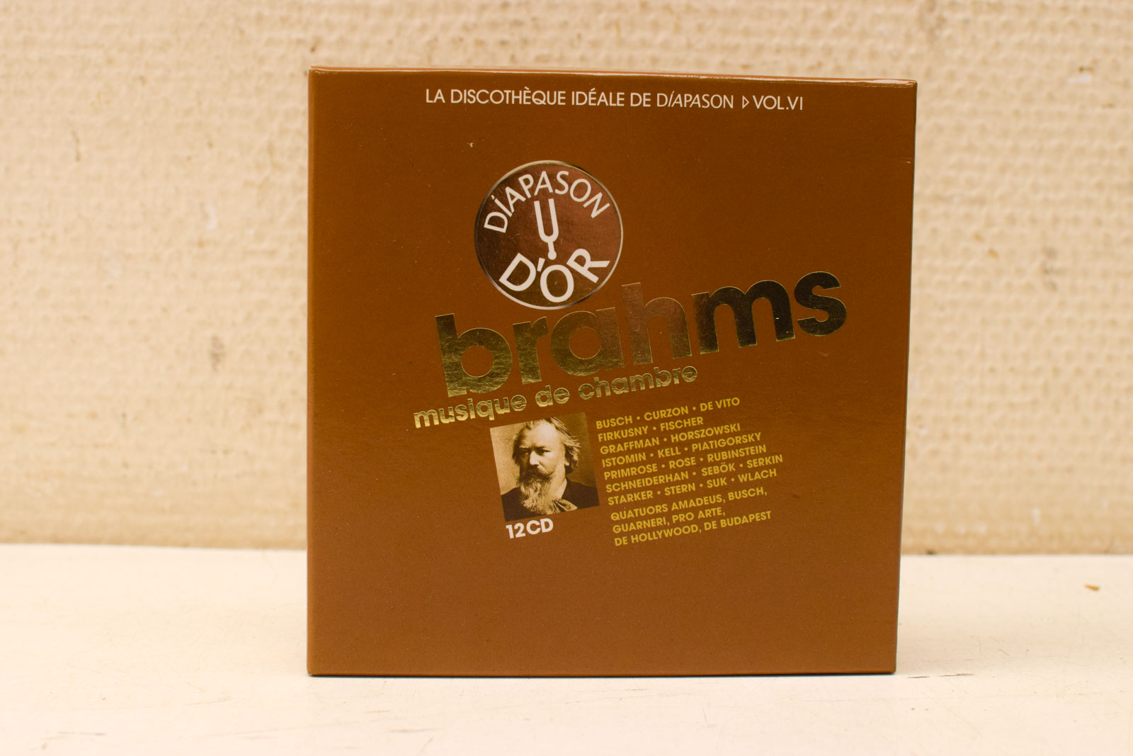 12 stuks cd Brahms misiQue de chambre 44623