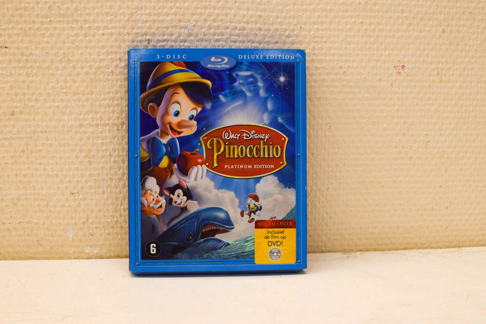 3 delig dvd set     Pinocchio  44674