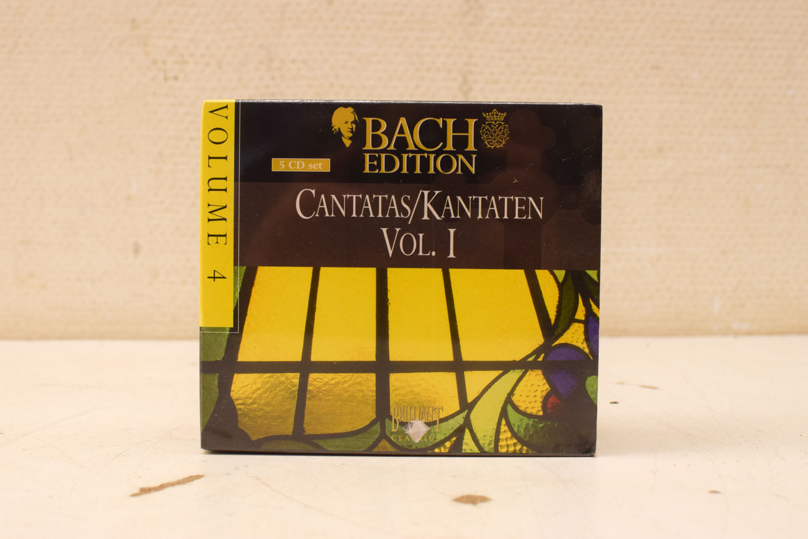 5 Delige CD set van  Bach Edition Cantatas /Cantatas  vol 1 44454