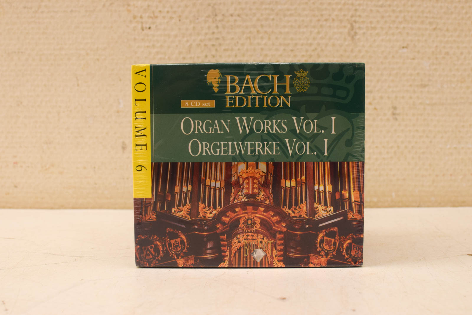 8 Delig CD set van Bach Edition Organ Works Vol l Orgelwerke Vol l  44486