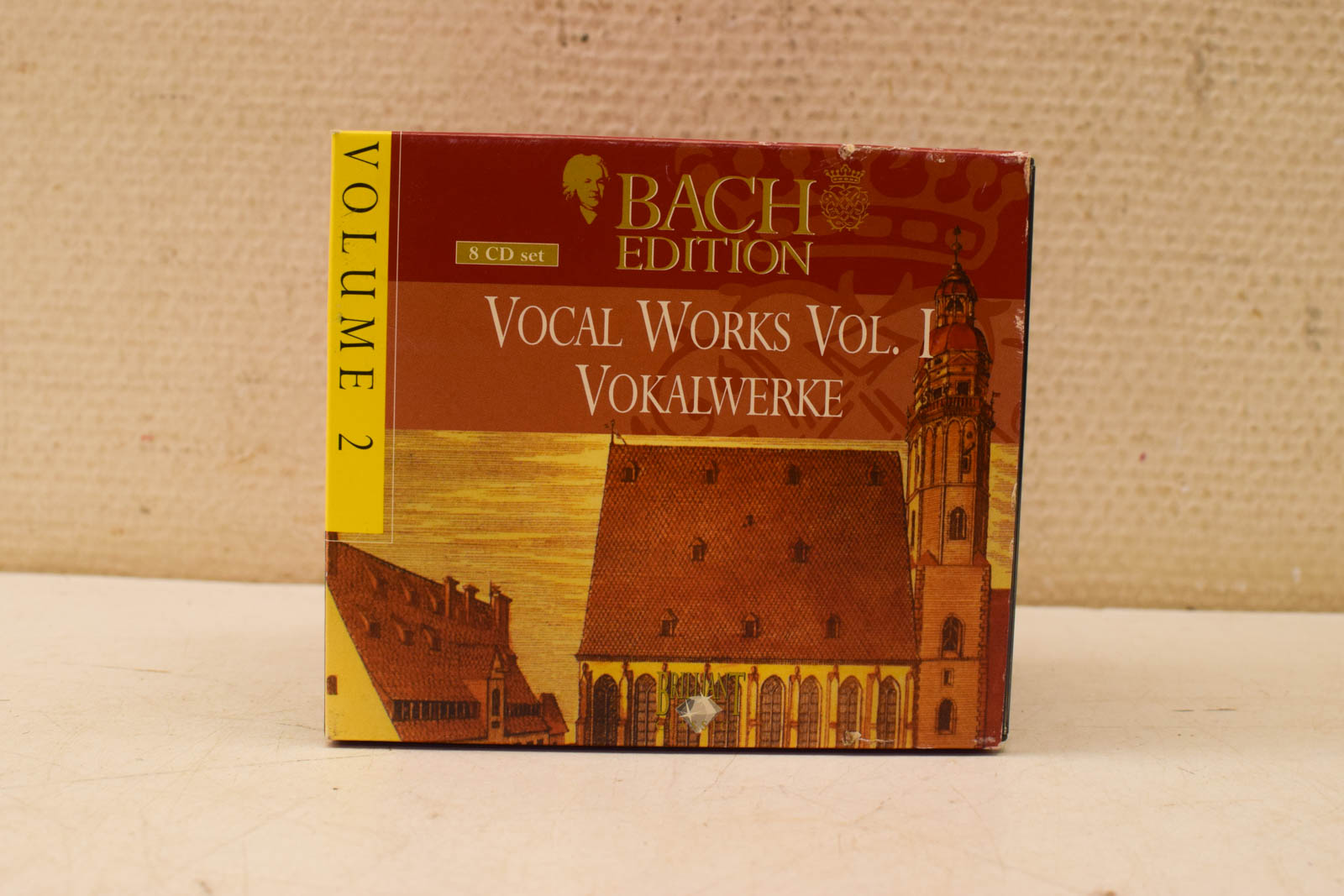 8 Delige cd set van Bach Edition  Vocal Works Vol 1 Vokal Werke  44533