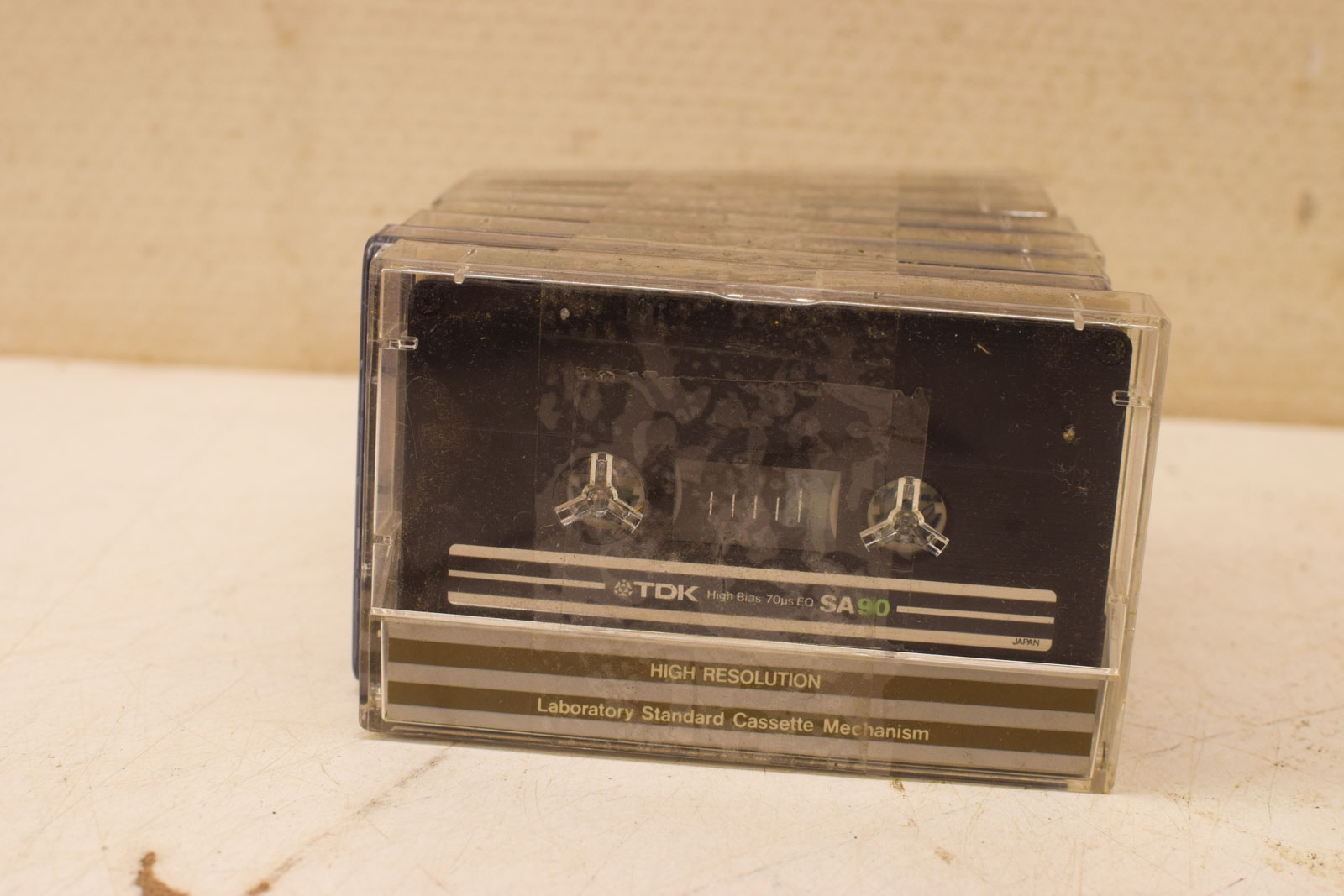 8 stuks TDK cassettebandjes  44555