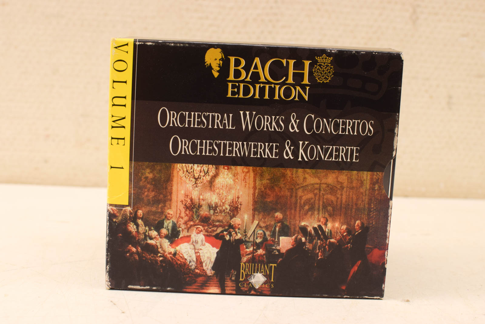 9 Delige cd set van Bach Edition  44502