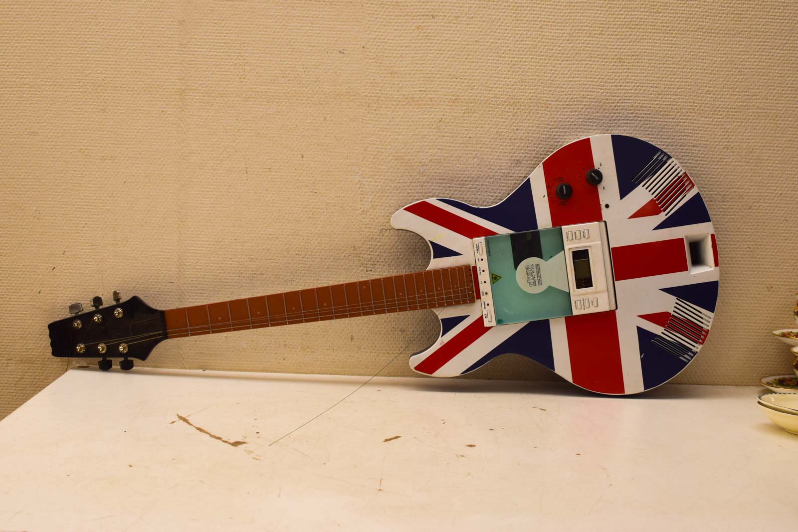 Gitaar met Compact disc  44517