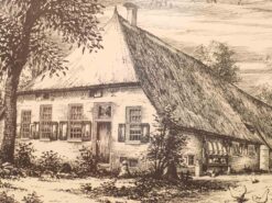 Alternative view of Prent van een boerderij 44500
