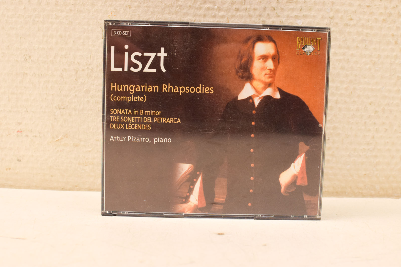 Set van  3 cd Liszt  Hungarian Rhapsodies  44493