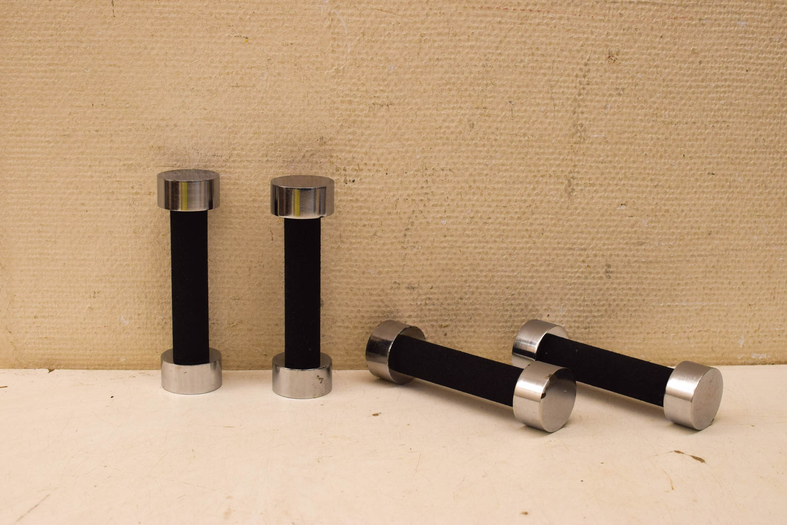 4 stuks Chrome Dumbell 45025