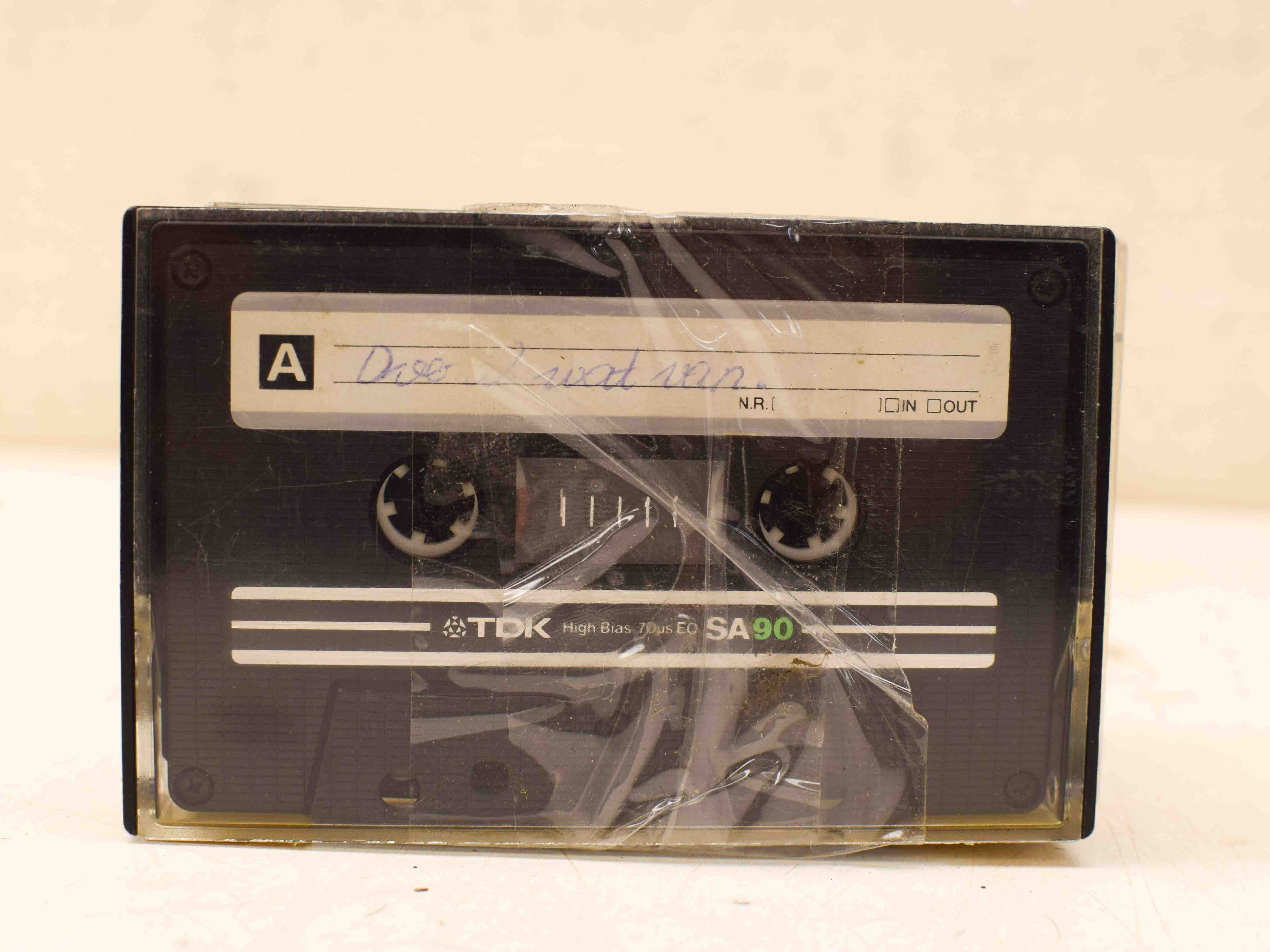 4 Stuks TDK cassettebandjes  44734