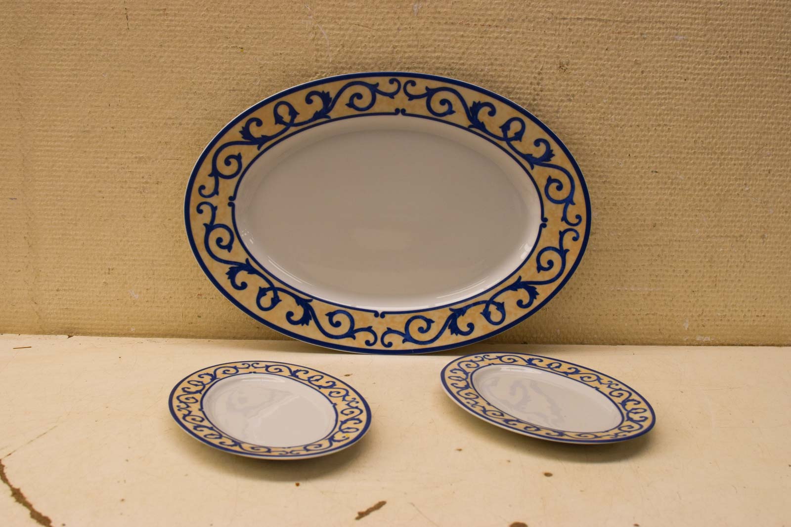 3 stuks Art&Design ovale schaalen  45027