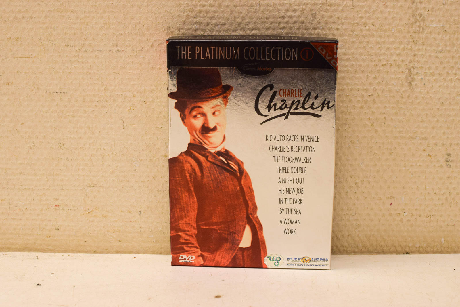 Charlie Chaplin  the platinum collection  5 stuks dvd  45143