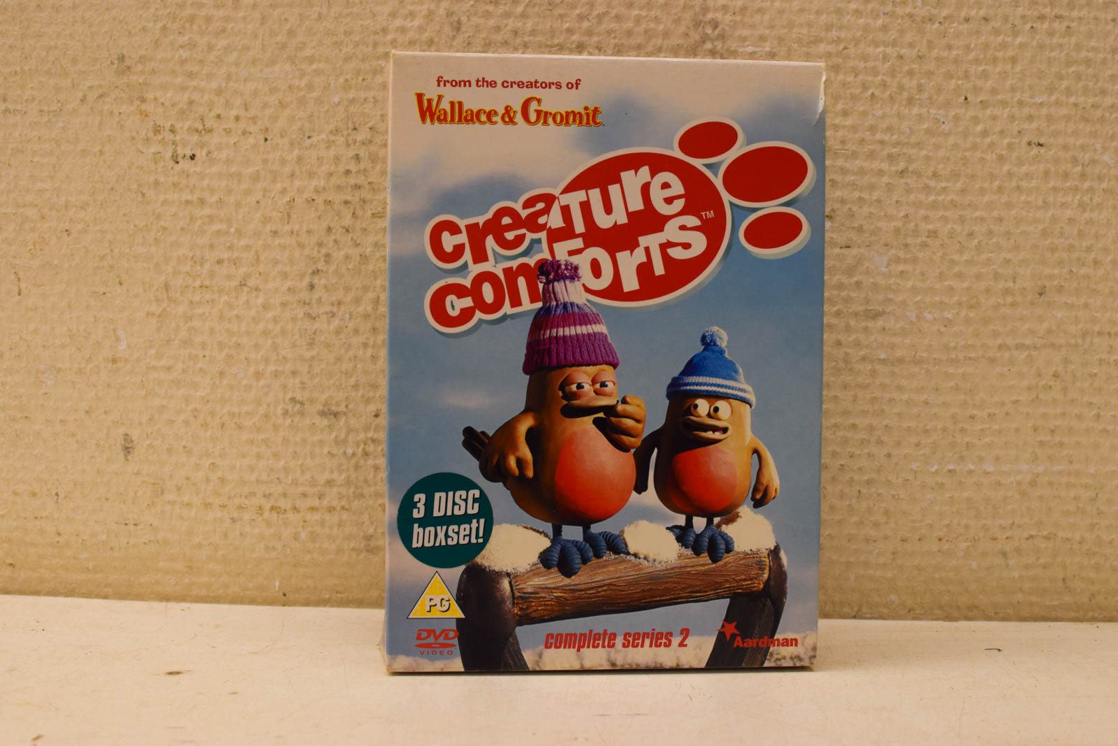 3 stuks DVD boxset  Creature comforts  45178