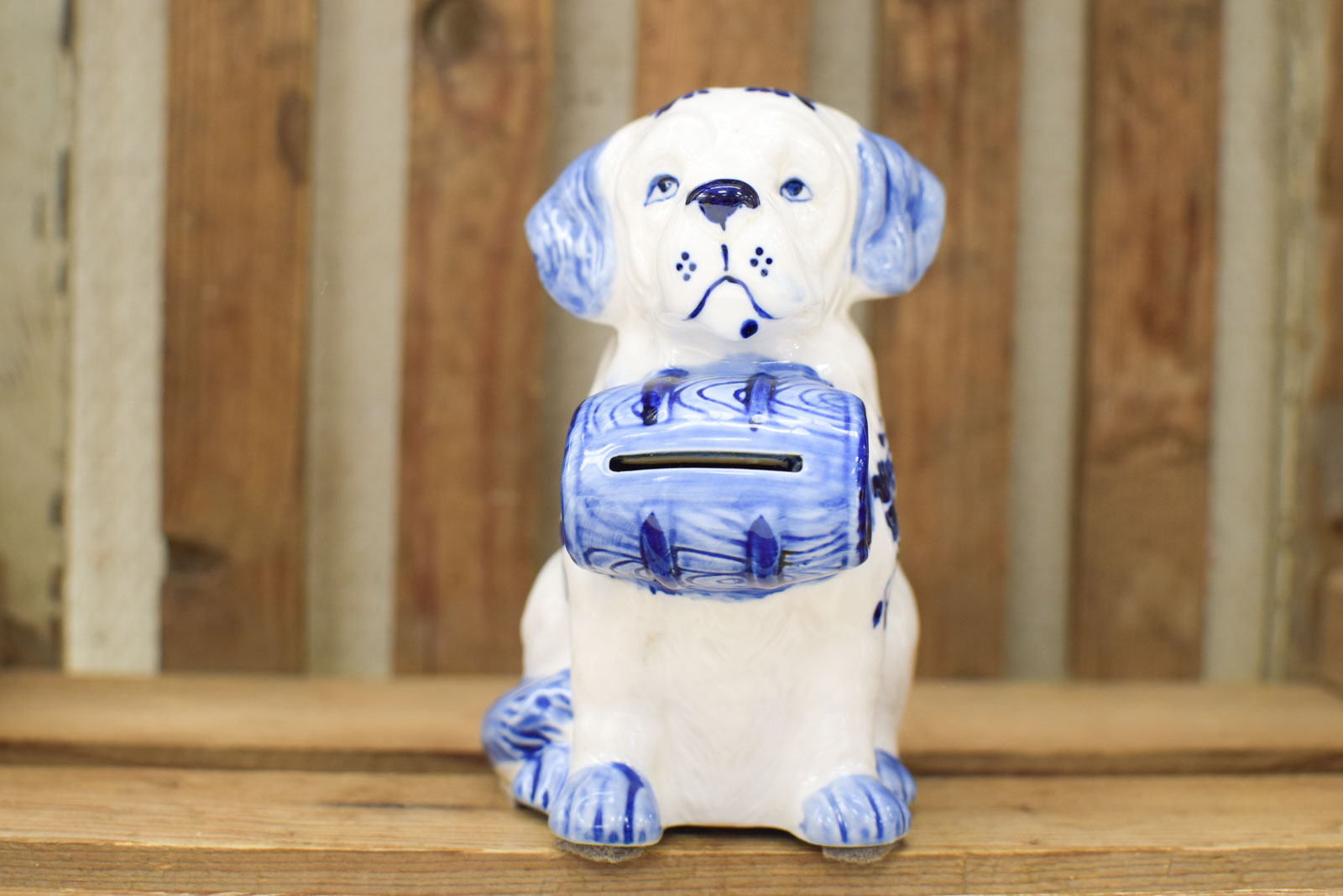 Delfts Blauw porseleinen spaarpot  45179