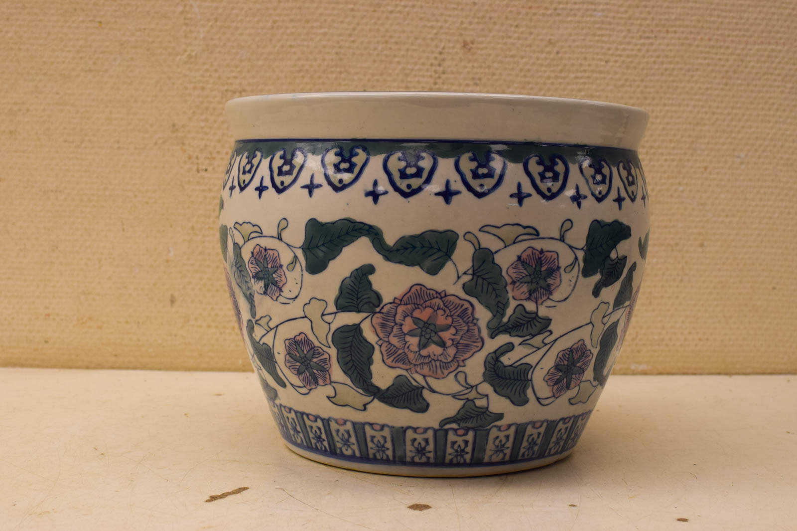 Porseleinen bloempot  45190