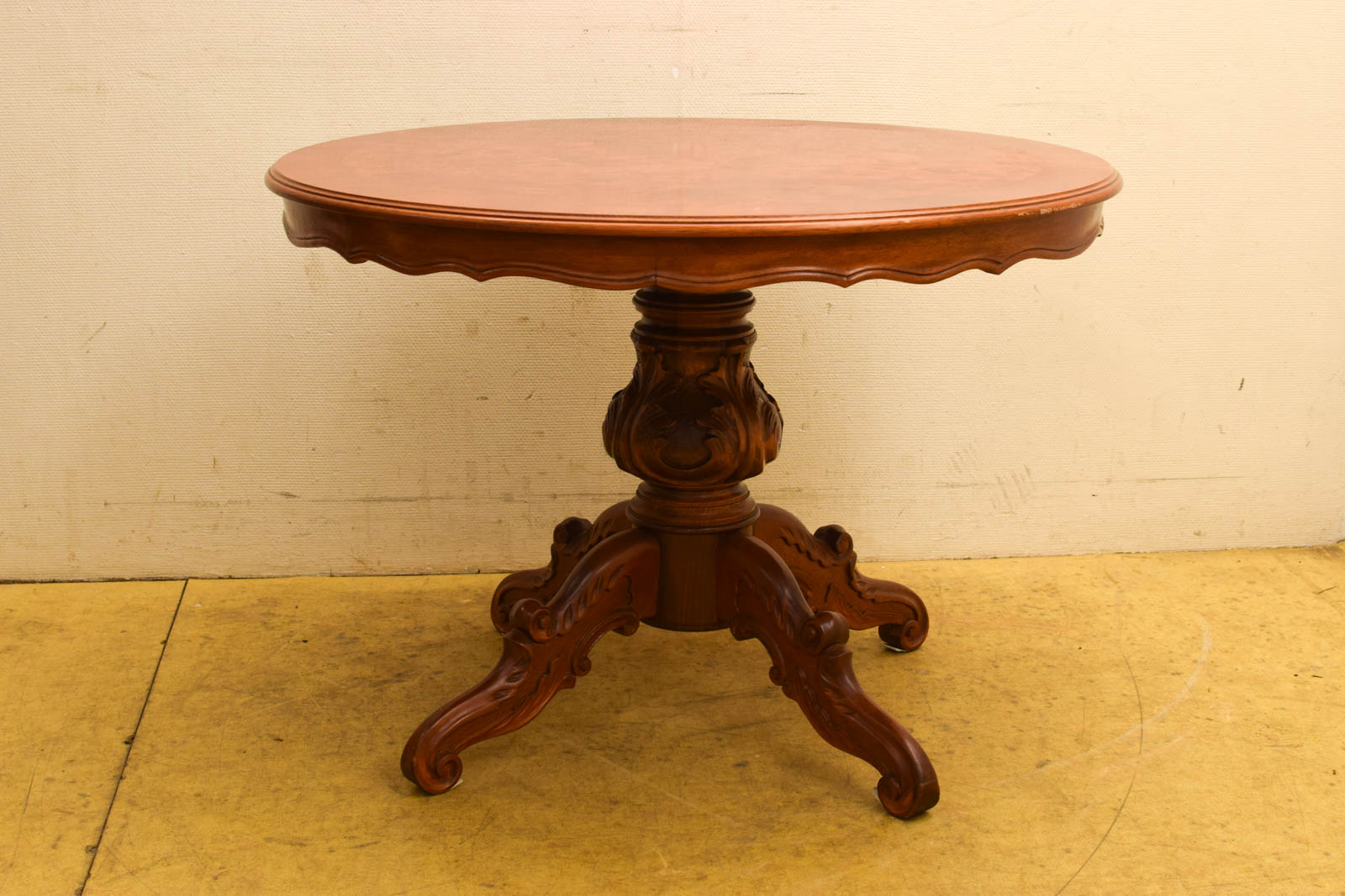 Houten ronde Eettafel  45244