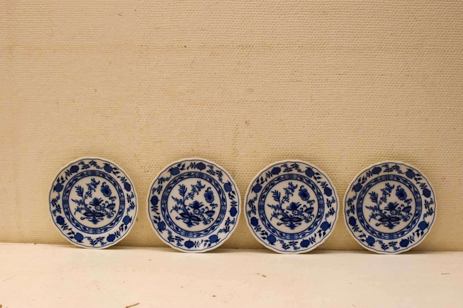 4 stuks Bavaria platte bordjes  45258