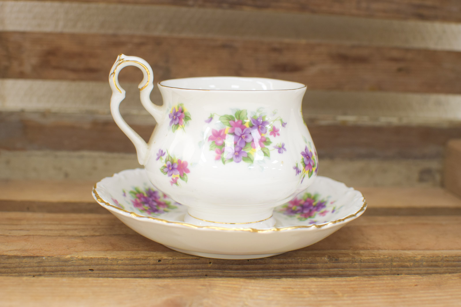Royal Albert porseleinen kop en schotel  45354