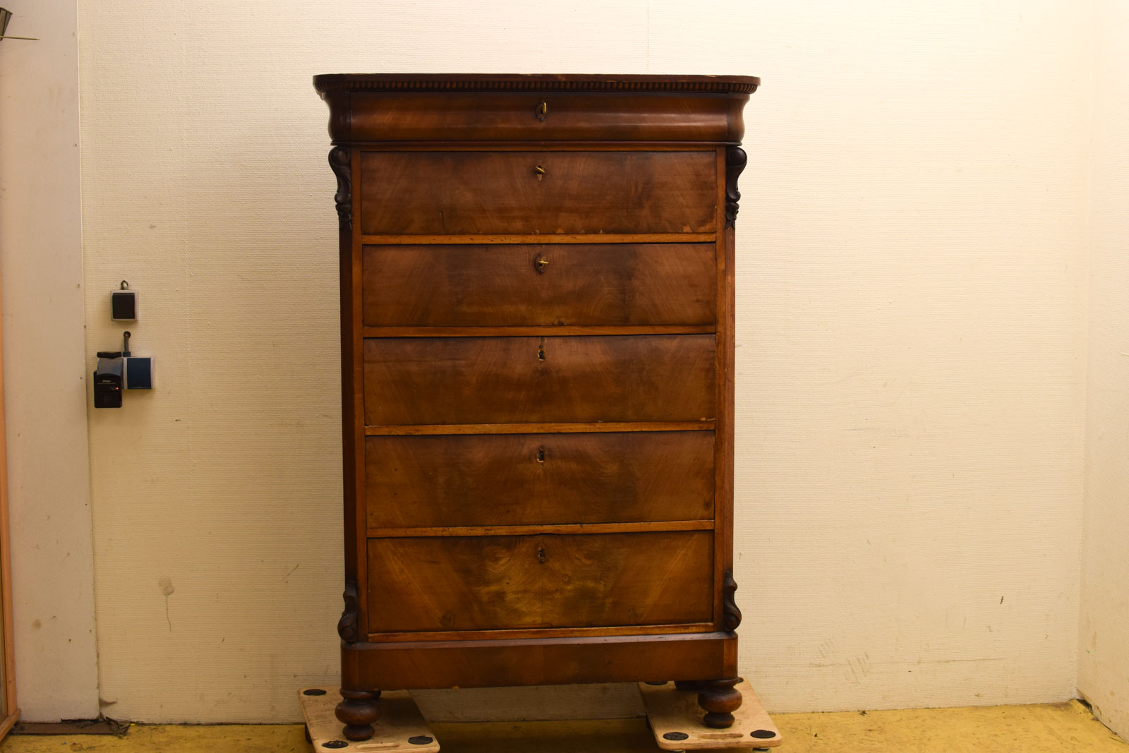 Brocante Biedermeier Meidenkast  45361