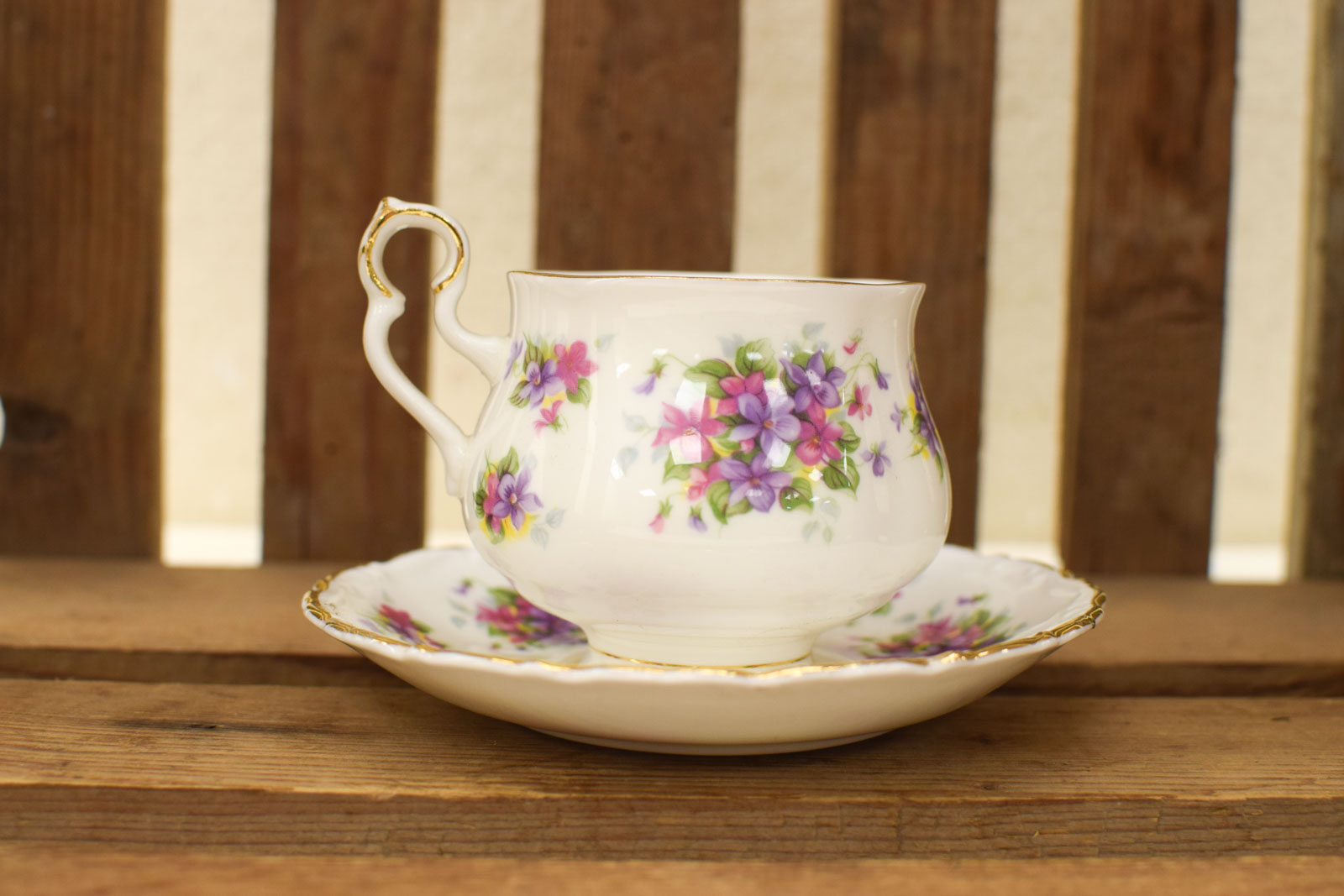 Royal Albert porseleinen kop en schotel  45364