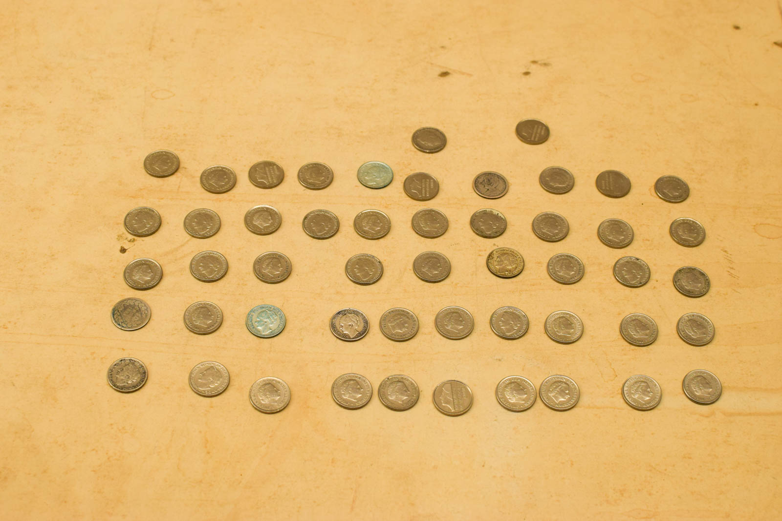 50 stuks  nederlandse  dubbeltjes  45108  gereserveerd 20-05-2025