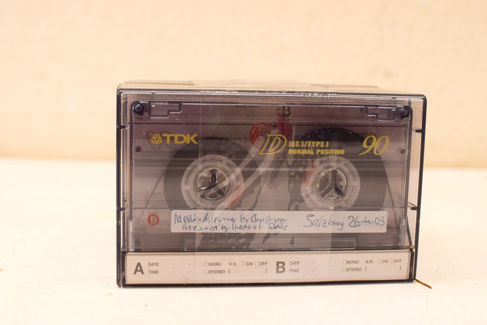 6 stuks TDK cassettebandjes  44976