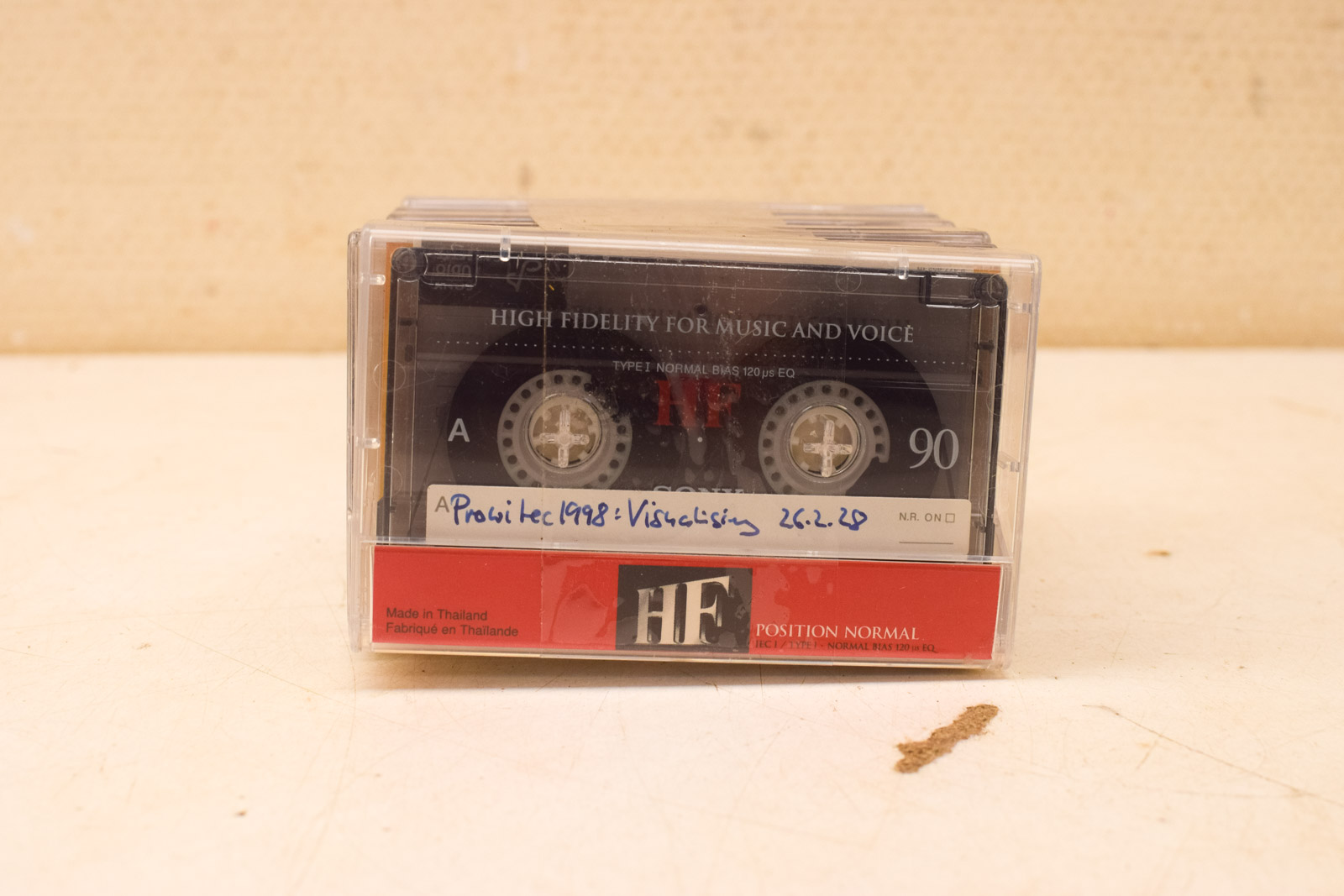 7 stuks Sony cassettebandjes  44939