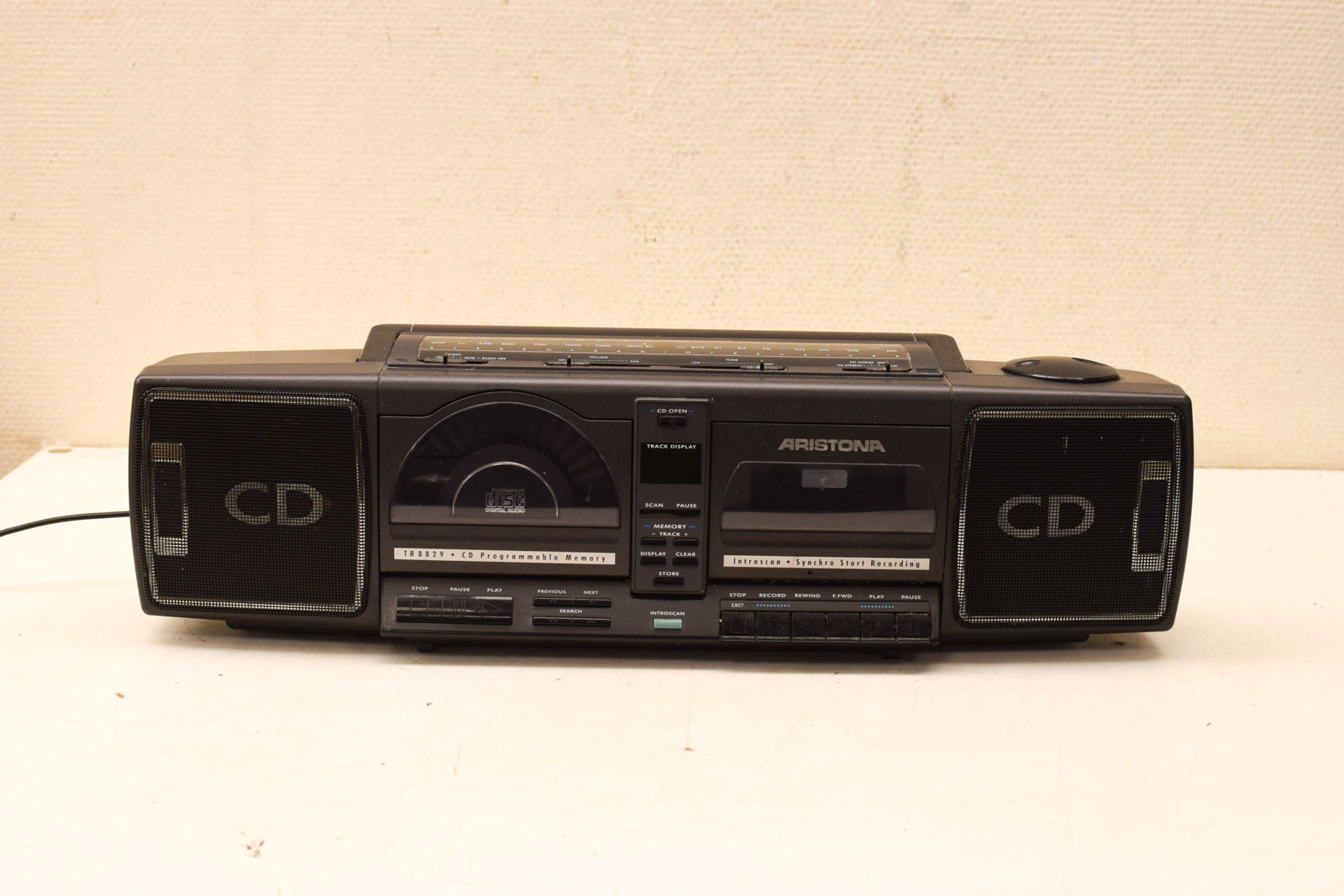 Aristona radio cassete disc speler  45104