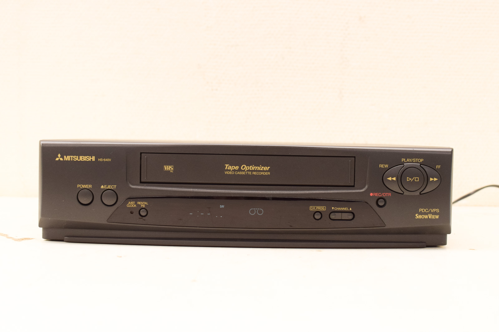Mitsubishi video cassette recorder vhs 44883