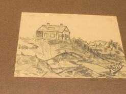 Alternative view of Prent van een huis 45334
