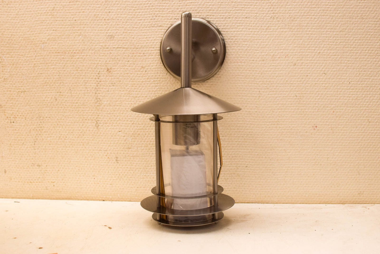 Roetsvrijstalen Buitenlamp 44920