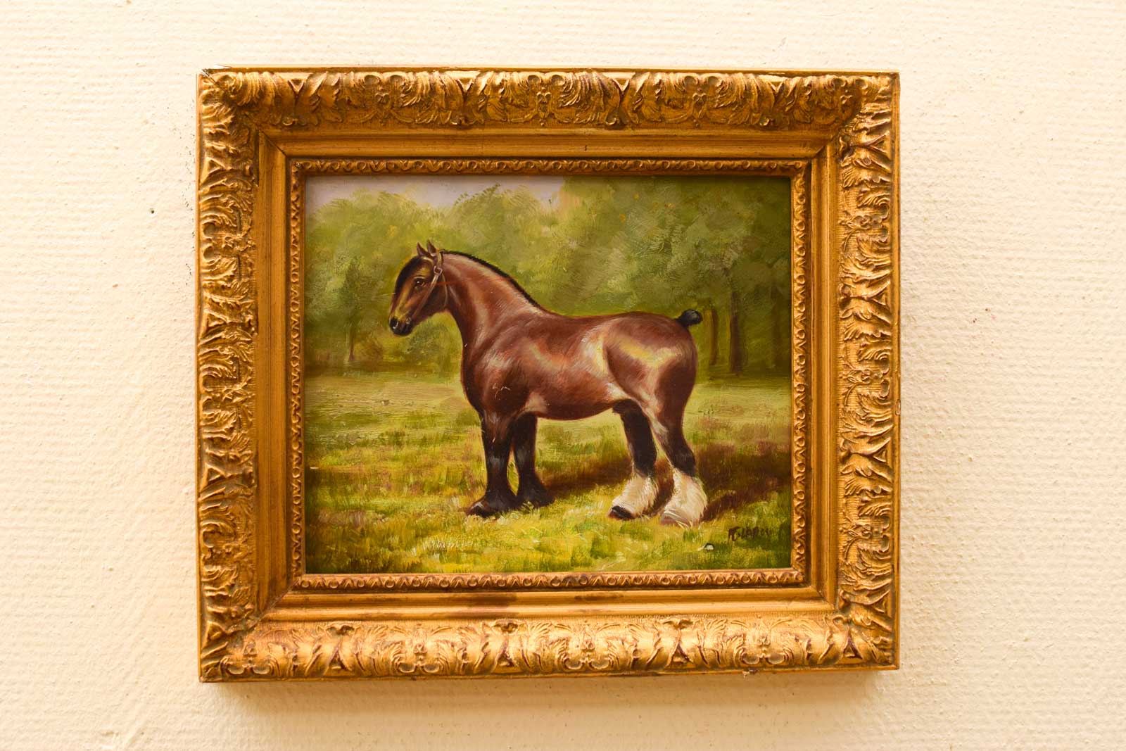schilderij van een Paard  45149