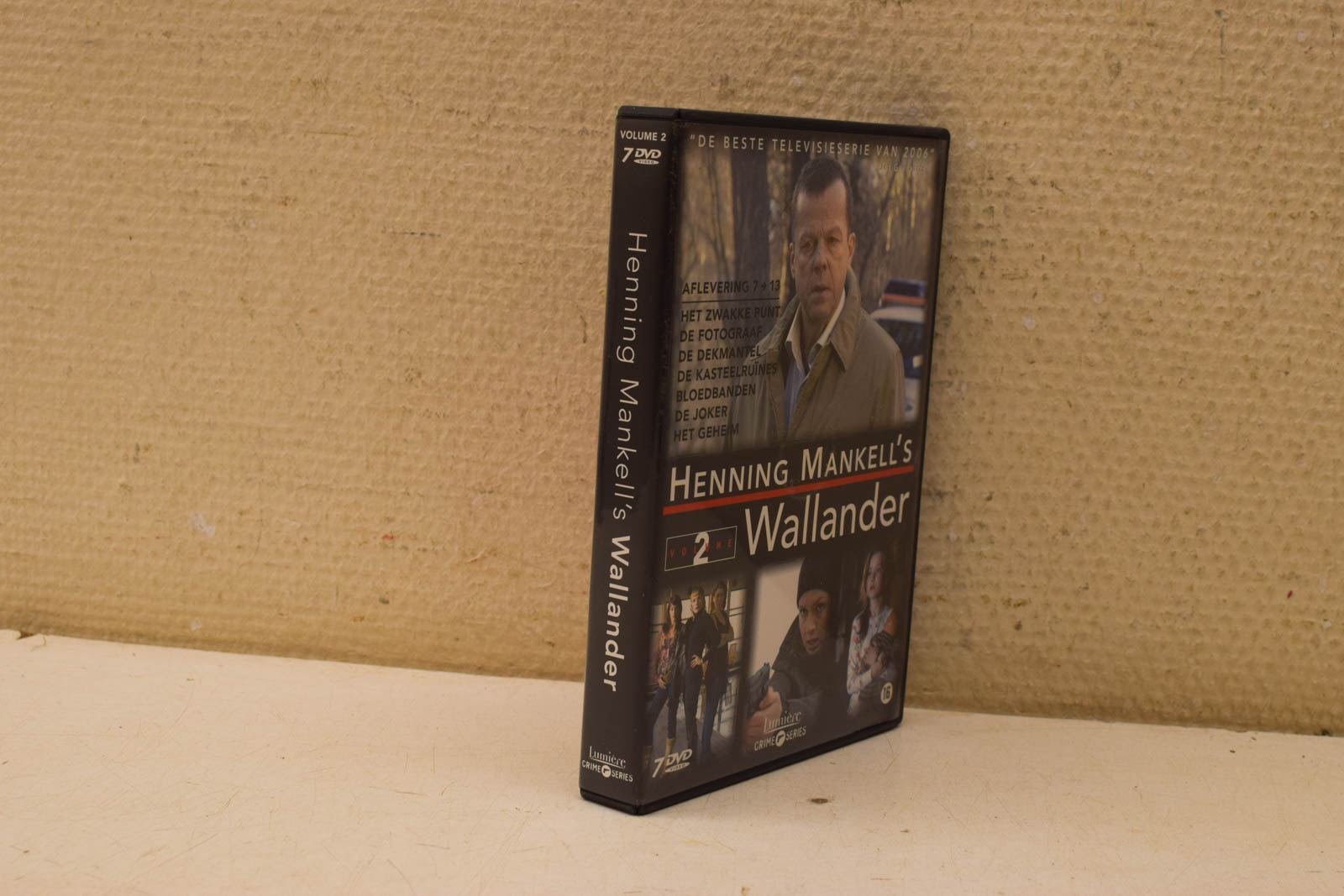 7 stuks dvd Henning Mankells Wallander 2 aflevering 7 tot 13  45466
