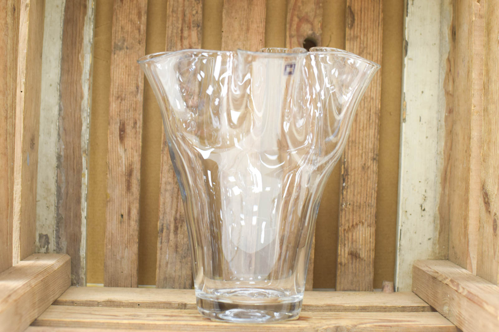 Glazen Waaier vaas  45535