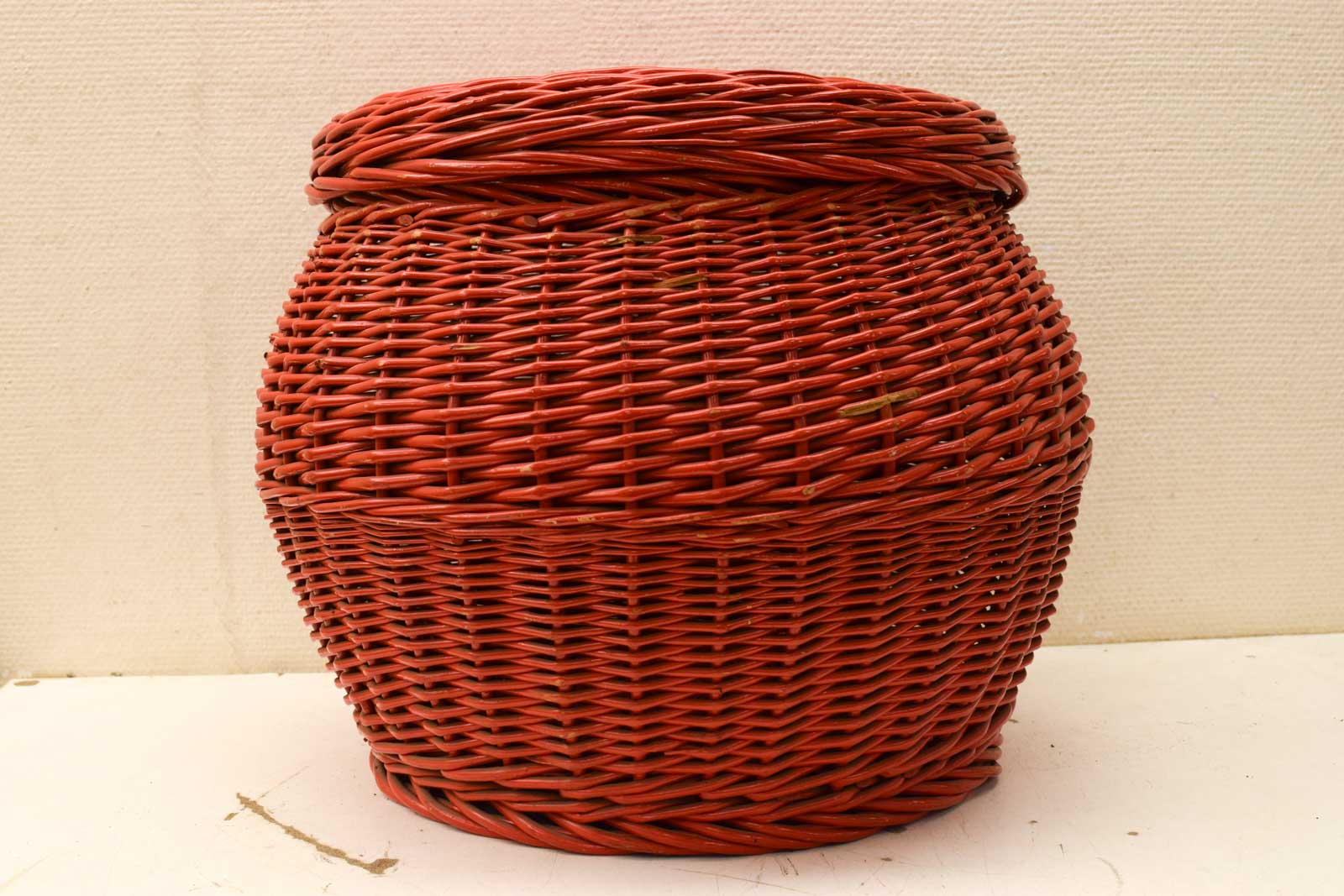 Ronde rieten Mand  45600