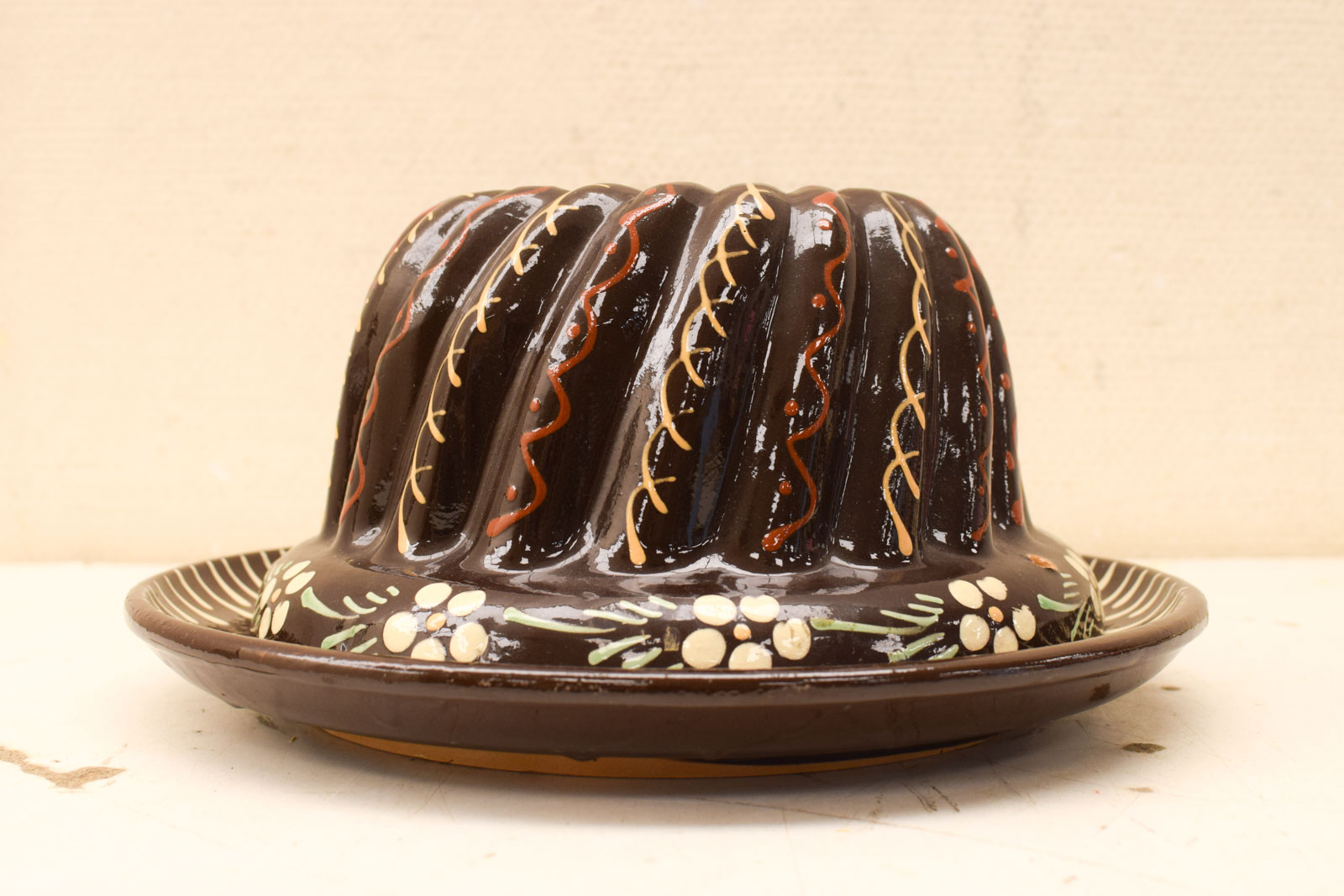 Porseleinen puddingvorm  45632