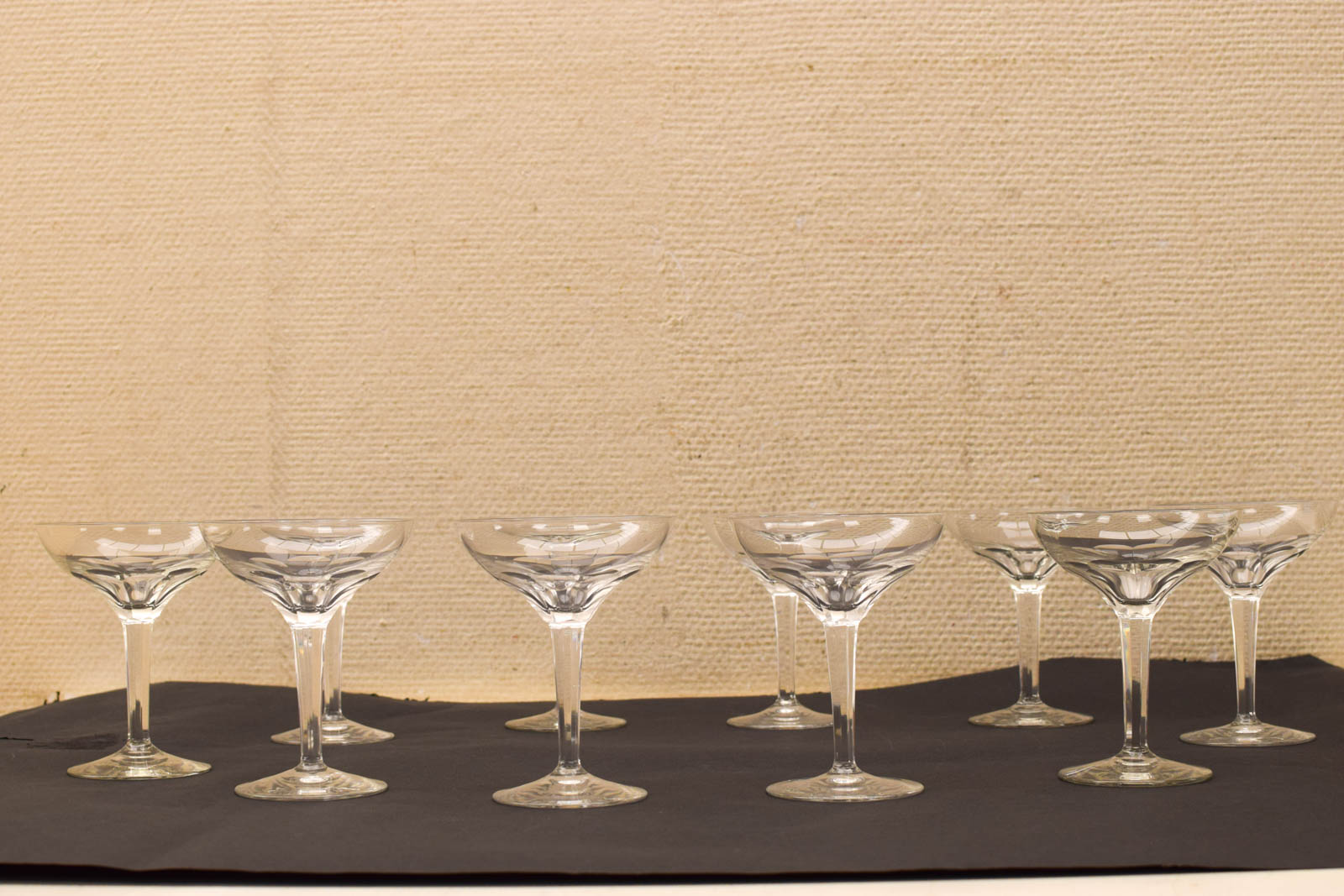 10 stuks Champagne coupes glazen  45702