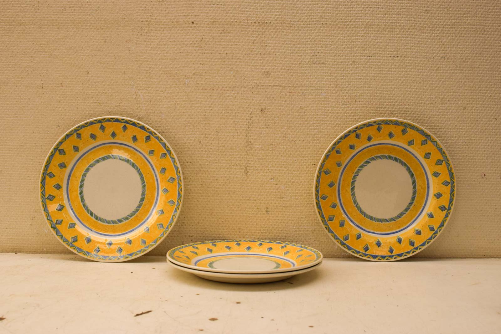 4 stuks Churchill porseleinen borden  45994