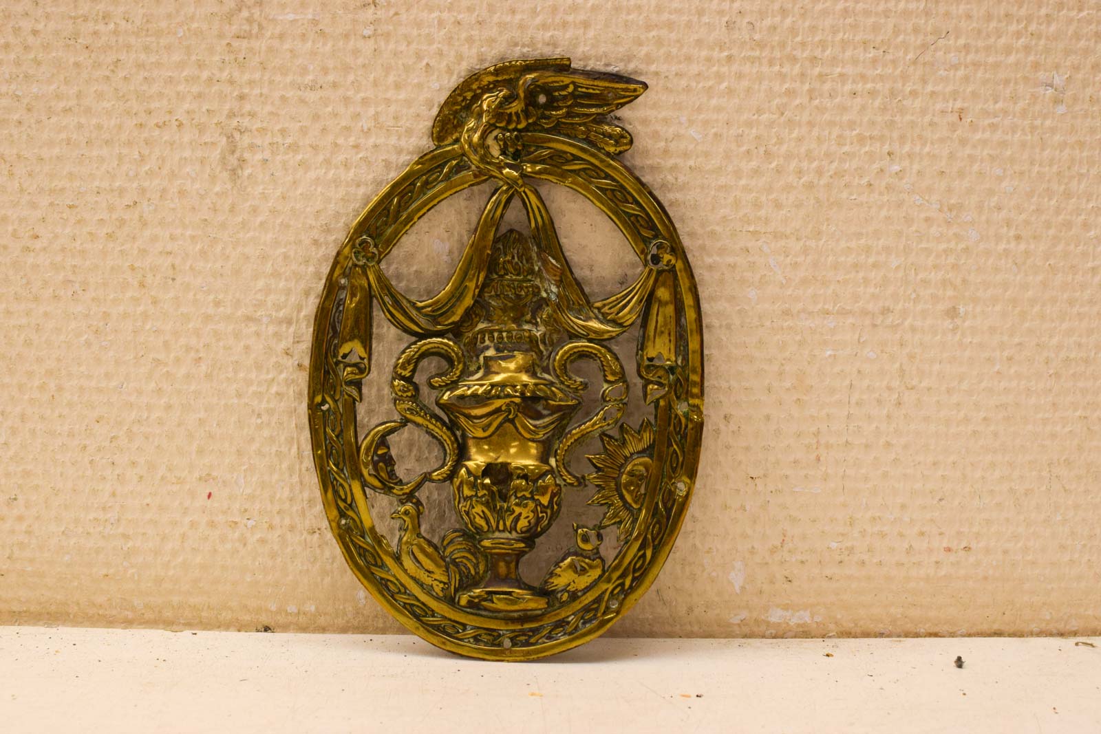 Ornament  Friese staartklok 45617