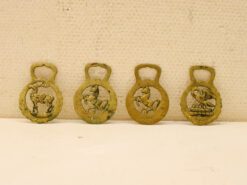 4 stuks wyers Paardenmedaille - hoofdstel decoratie 46583