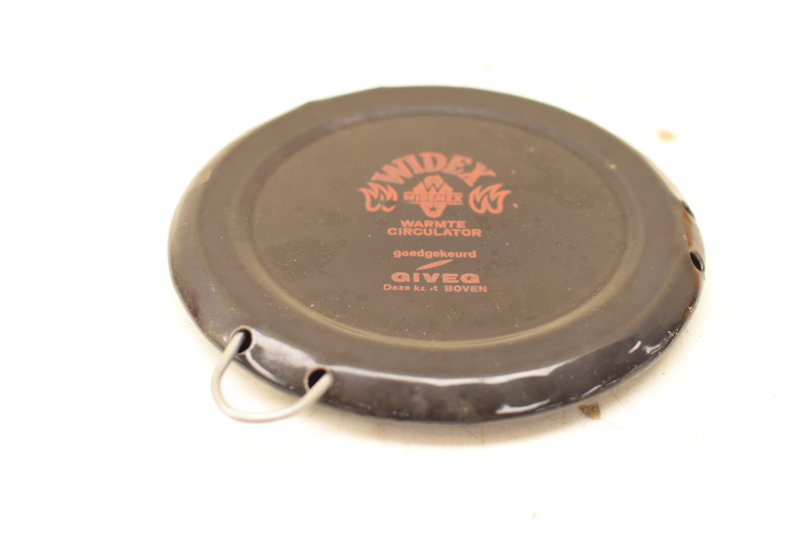 Widex Geëmailleerde sudderplaat  46140