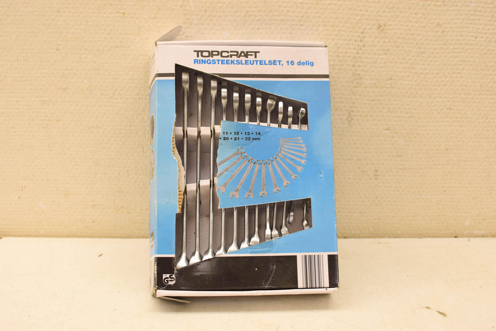 Top Craft Ringsteeksleutelset , 16 delig  46211