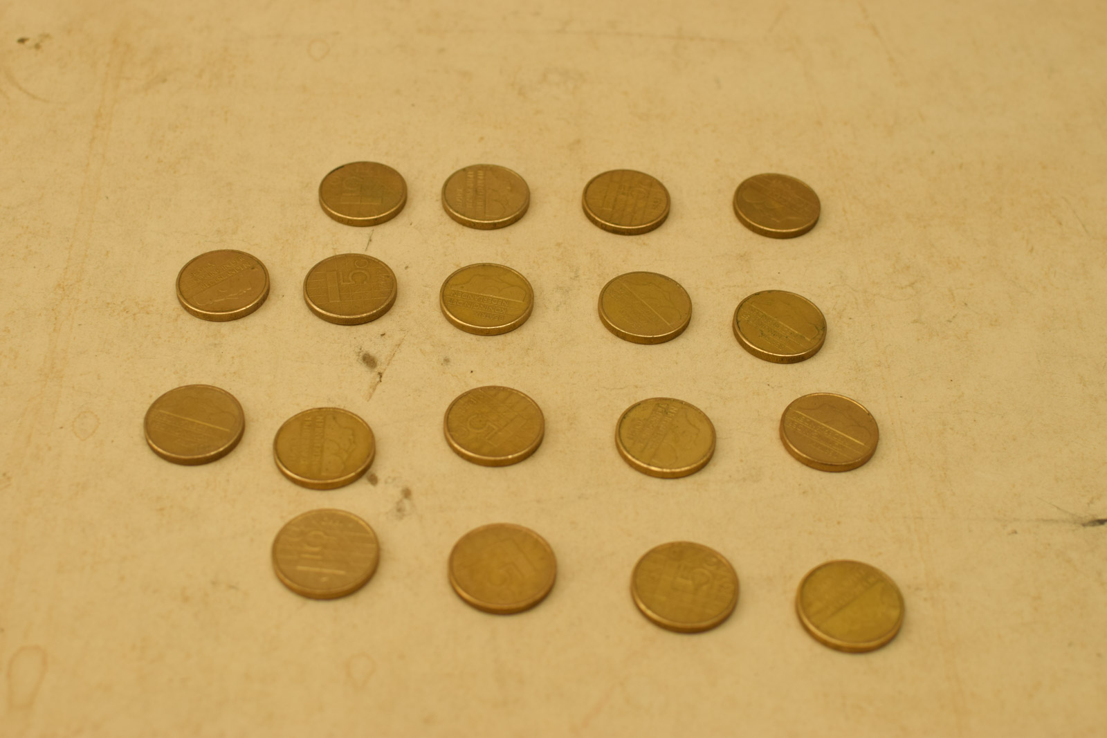 18 stuks  5 gulden munt  46244