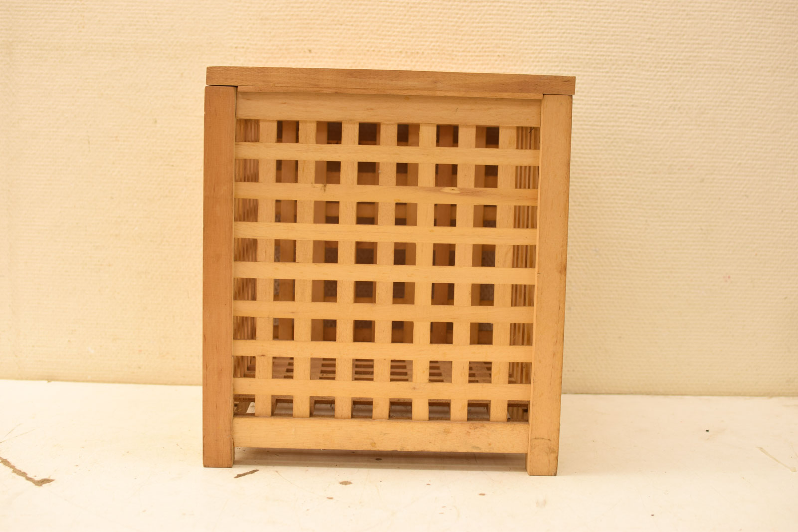 Houten wasmand 46279