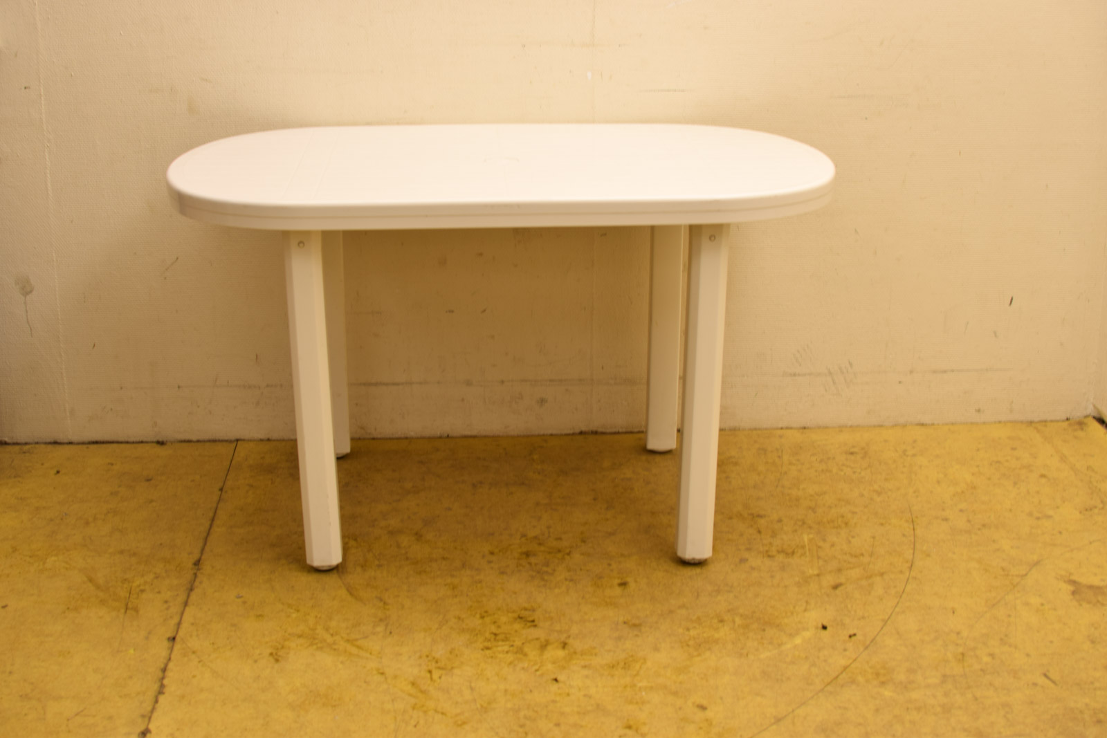 Ovale Plastic  tuintafel  46283