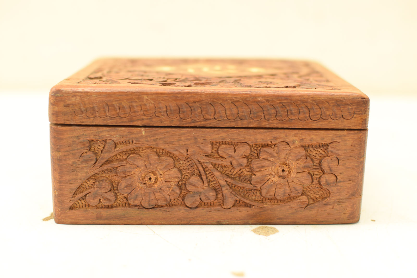 Houten sigarenkistje  46301