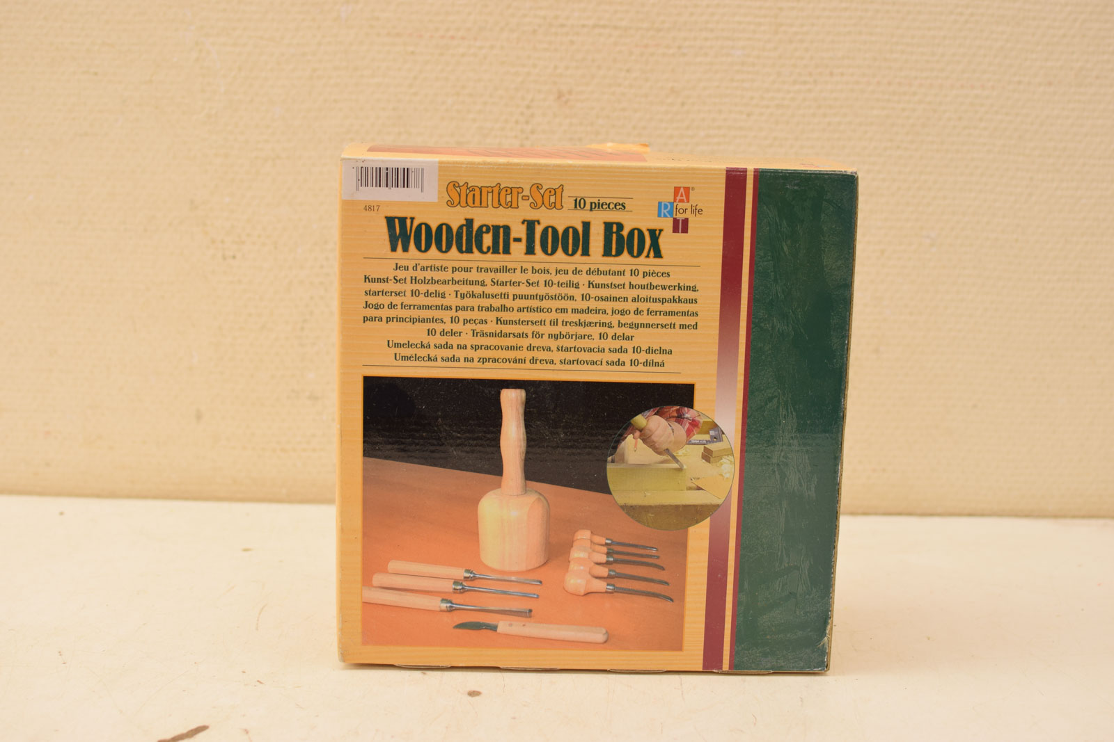 Wooden - Tool Box   46400