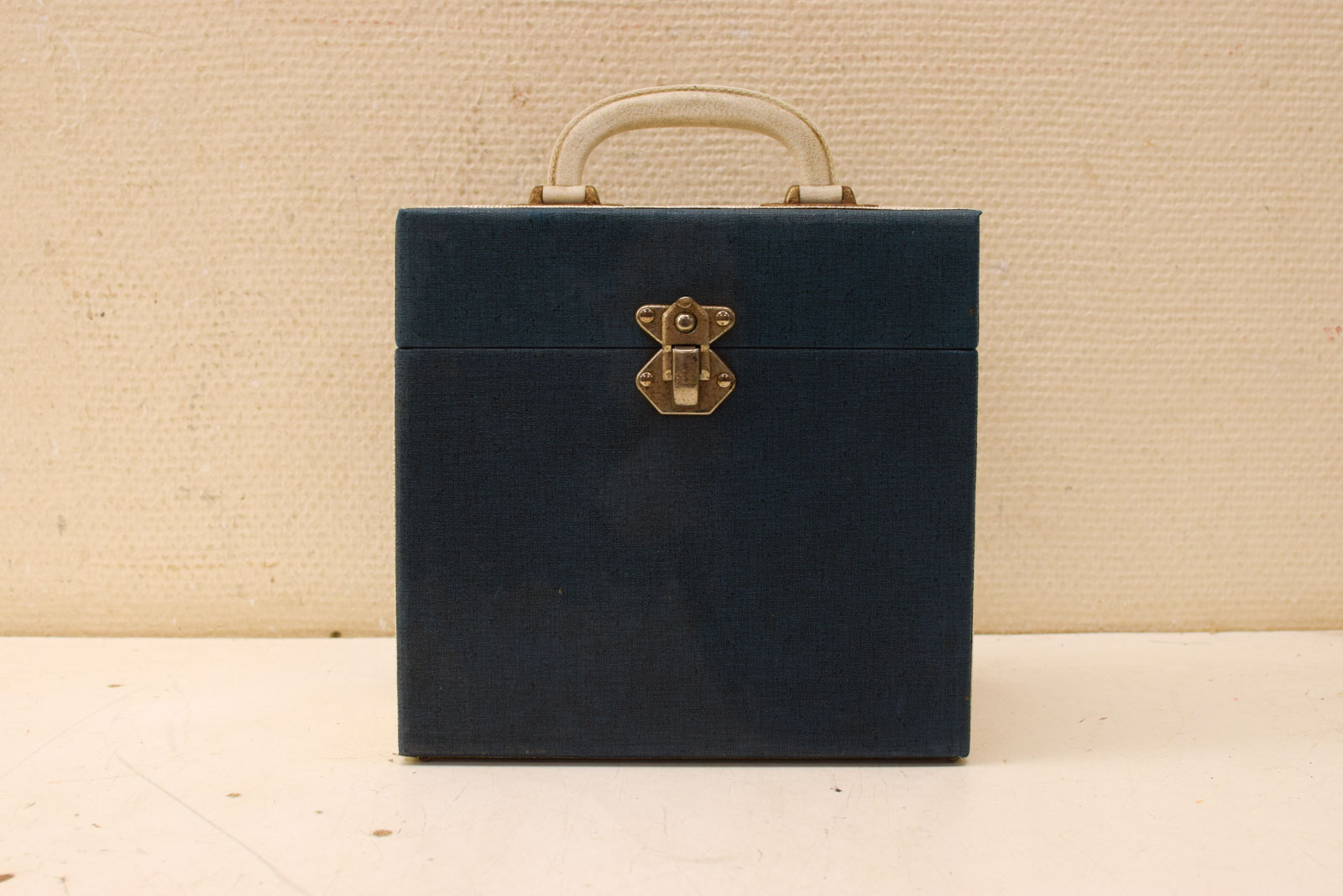 Vintage platen koffertje  46617